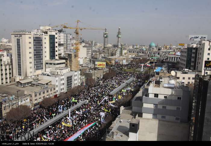 کورش شجاعی مدیر مسئول روزنامه خراسان سرمقاله روزنامه خراسان kourosh shojaee - راهپیمایی 22 بهمن